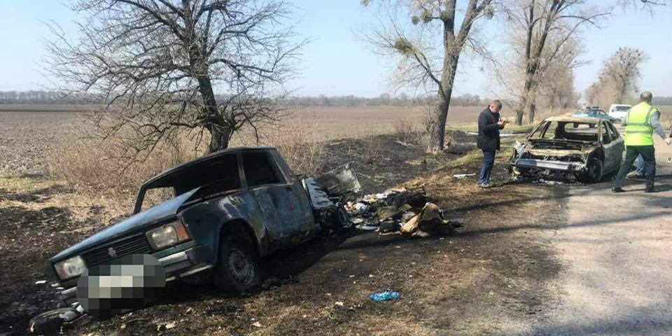 Под Киевом ограбили машину Укрпочты, перевозившую деньги для пенсий