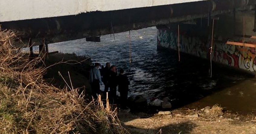 Под мостом в центре Харькова нашли мешок с телом