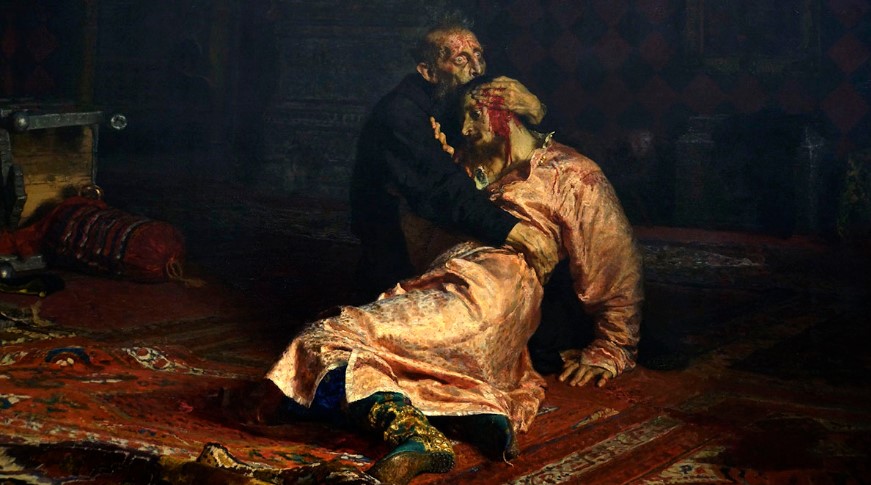 В Третьяковке повредили картину «Иван Грозный убивает своего сына»