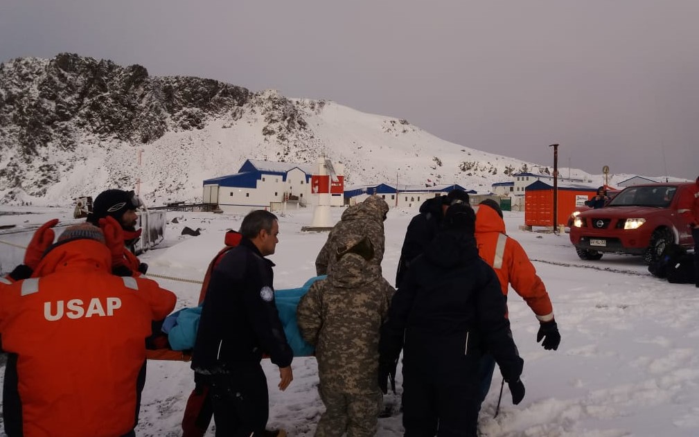 Украинского полярника эвакуировали из Антарктиды