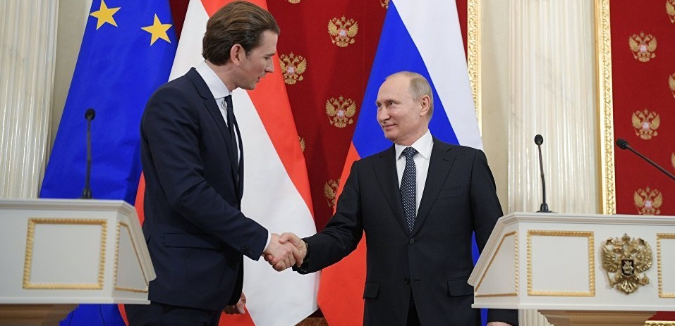 В Вене началась встреча Путина и Курца