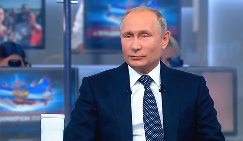 У Путина спросили, что будет в случае наступления ВСУ на Донбассе во время ЧМ