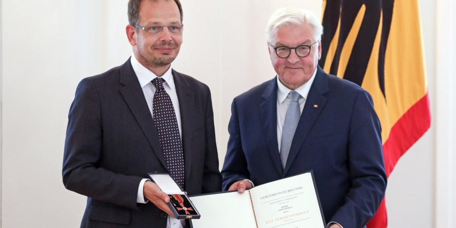 Зеппельт получил медаль «За заслуги перед Германией»