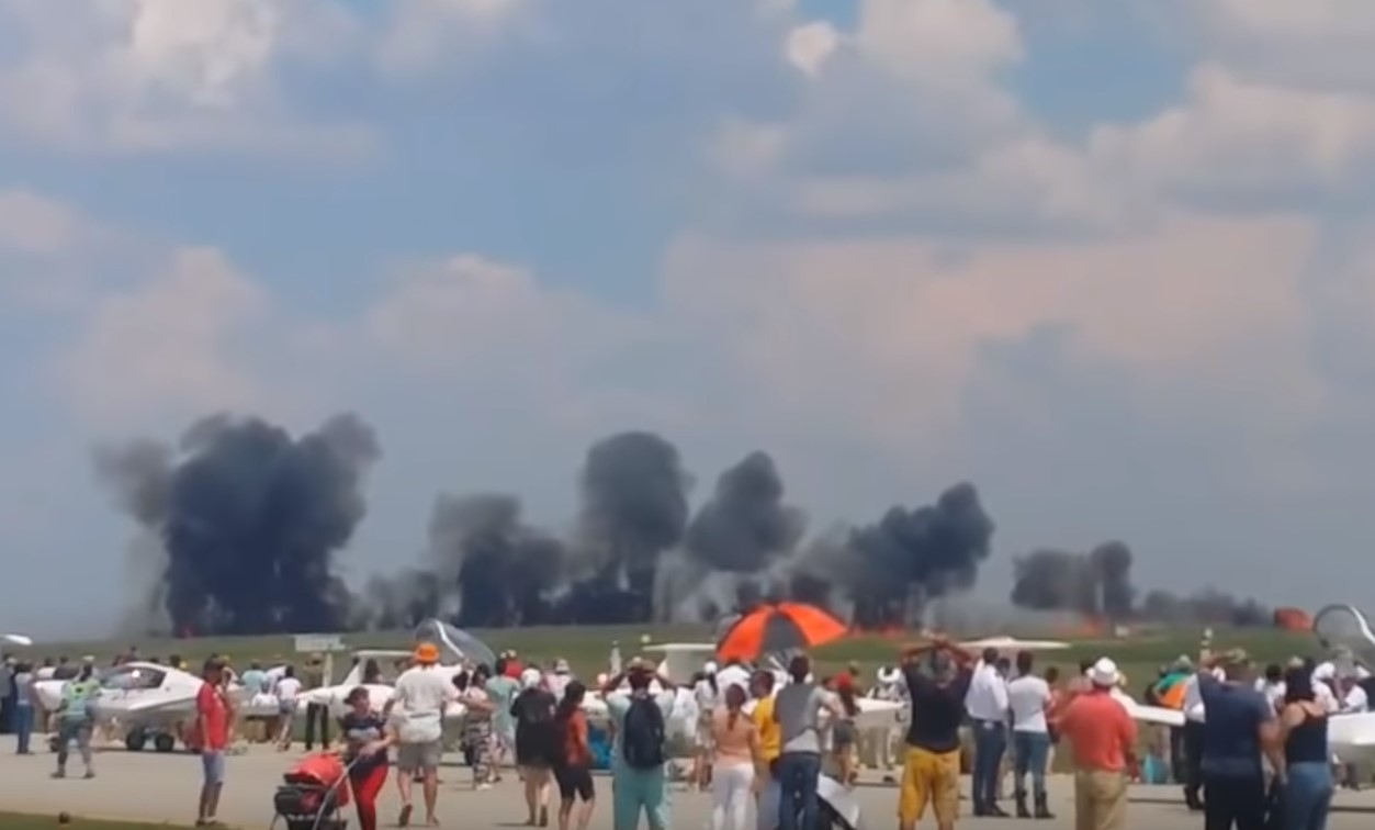 Видео: в Румынии разбился МиГ-21