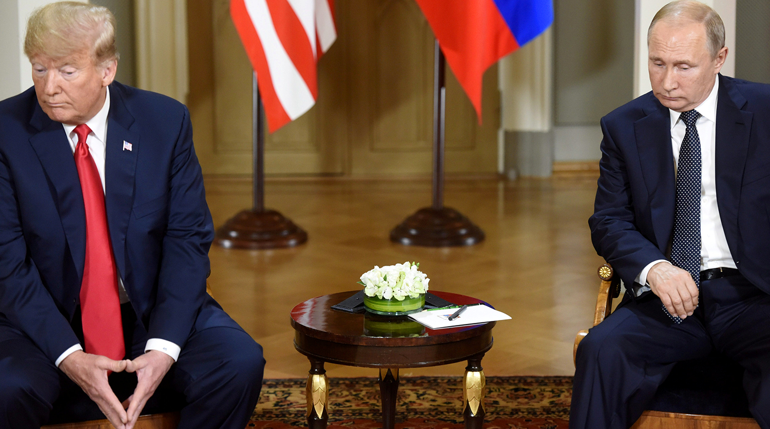 Встреча Путина и Трампа – фото, видео