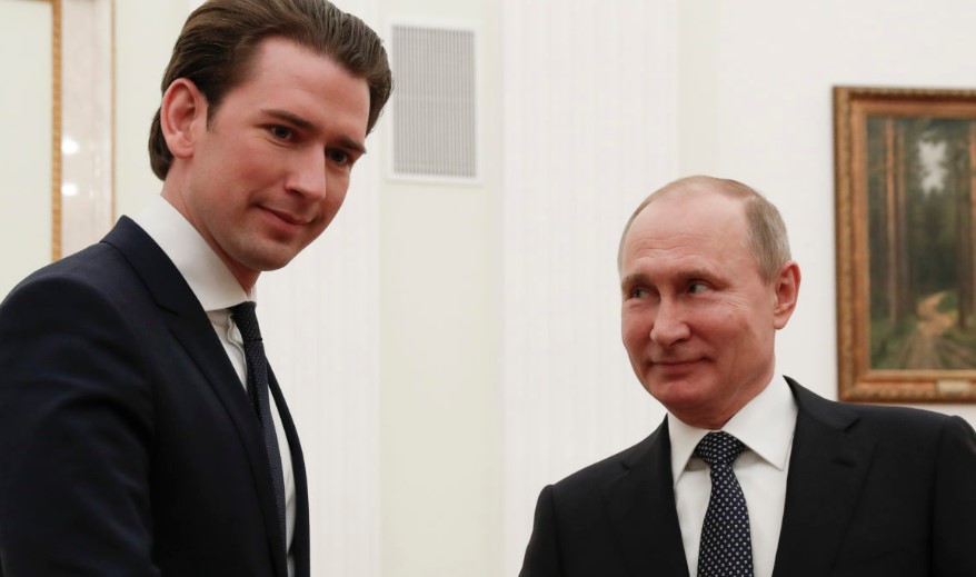 Курц прокомментировал посещение Путиным свадьбы главы МИД Австрии