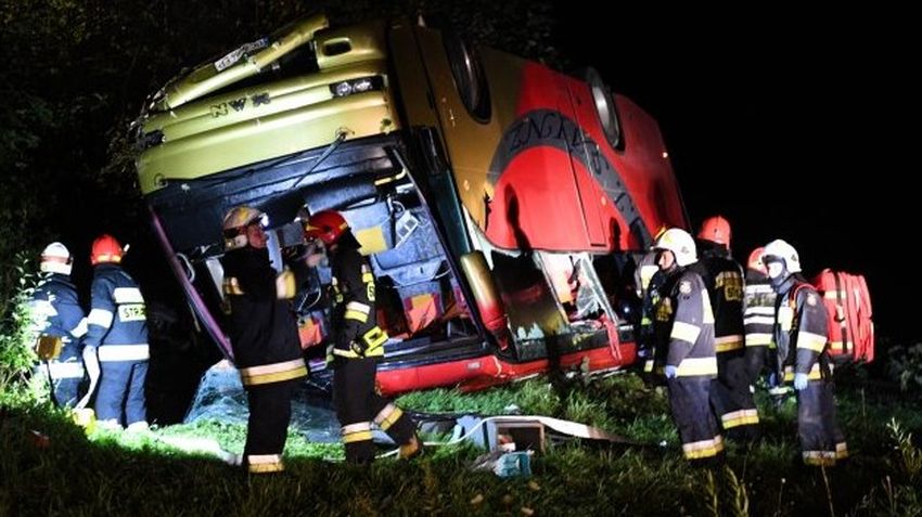 В Польше в ДТП попал украинский автобус с туристами, есть погибшие