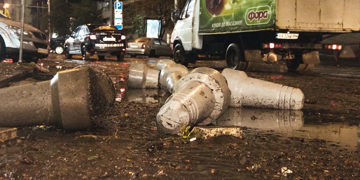 ГСЧС: В результате непогоды в Киеве никто не пострадал