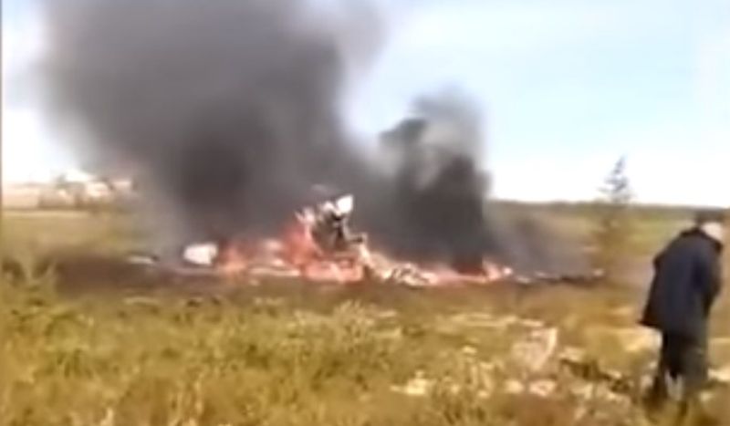 Крушение вертолета в России: 18 погибших