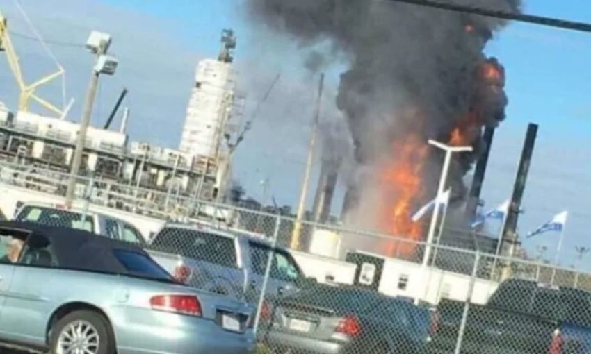 В Канаде произошел взрыв на нефтеперерабатывающем заводе