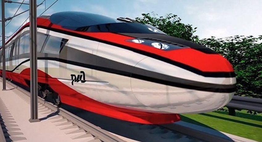 РЖД показали концепт высокоскоростного поезда