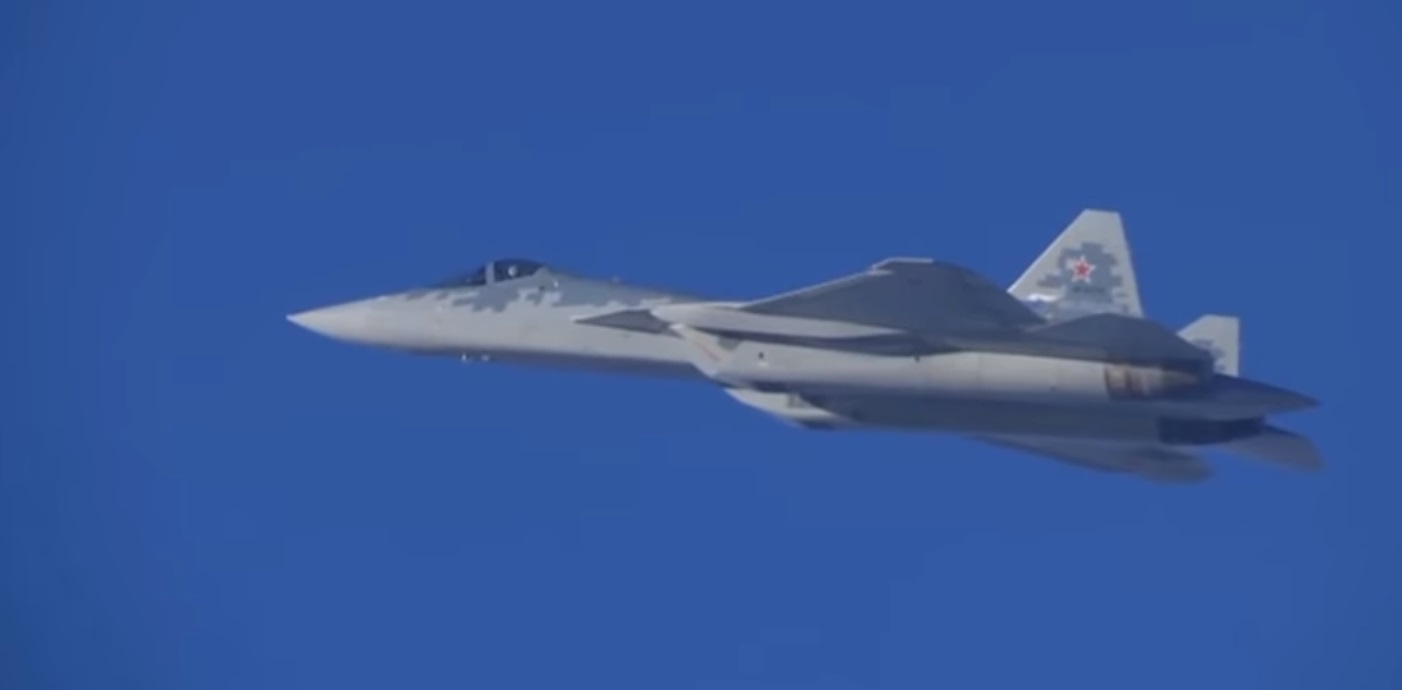 Минобороны России показало испытания Су-57 в Сирии