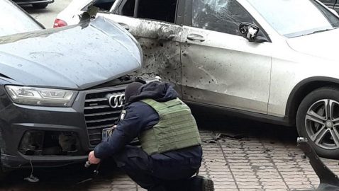 В Киеве взорвали машину