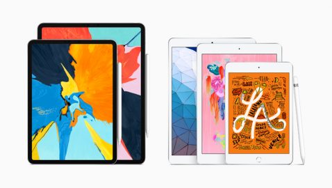 Apple выпустила новые модели iPad