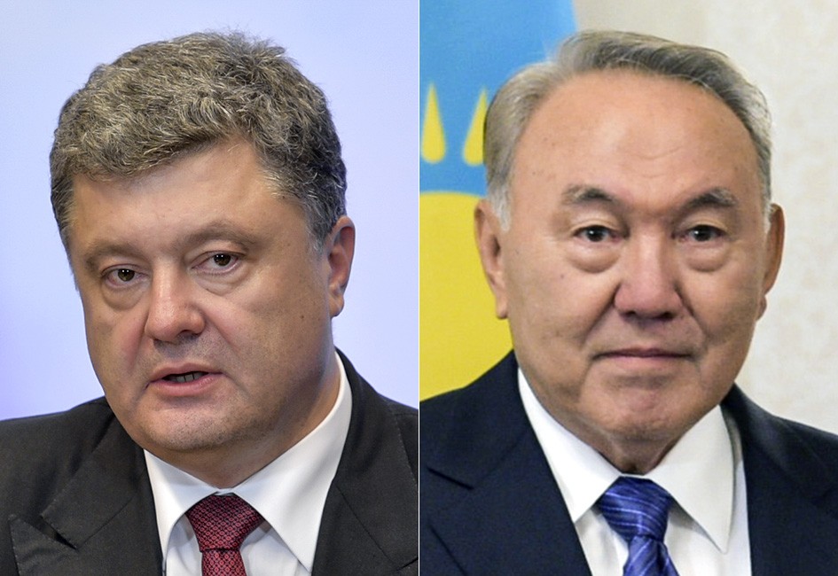 У Порошенко сообщили о телефонном разговоре с Назарбаевым
