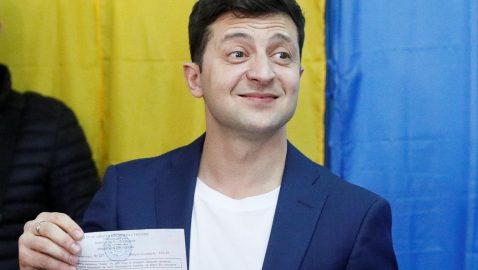 Зеленский записал видеообращение к избирателям