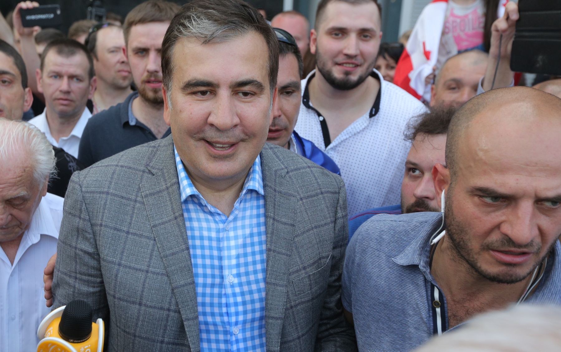 Саакашвили говорит, что вернулся в Украину помогать Зеленскому
