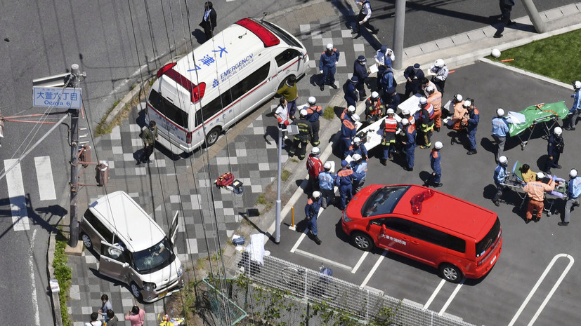 В Японии автомобиль наехал на толпу детей, есть жертвы