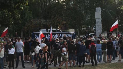 В Польше прервали марш националистов из-за антиукраинских лозунгов