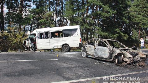 В Житомирской области 24 человека пострадали при ДТП