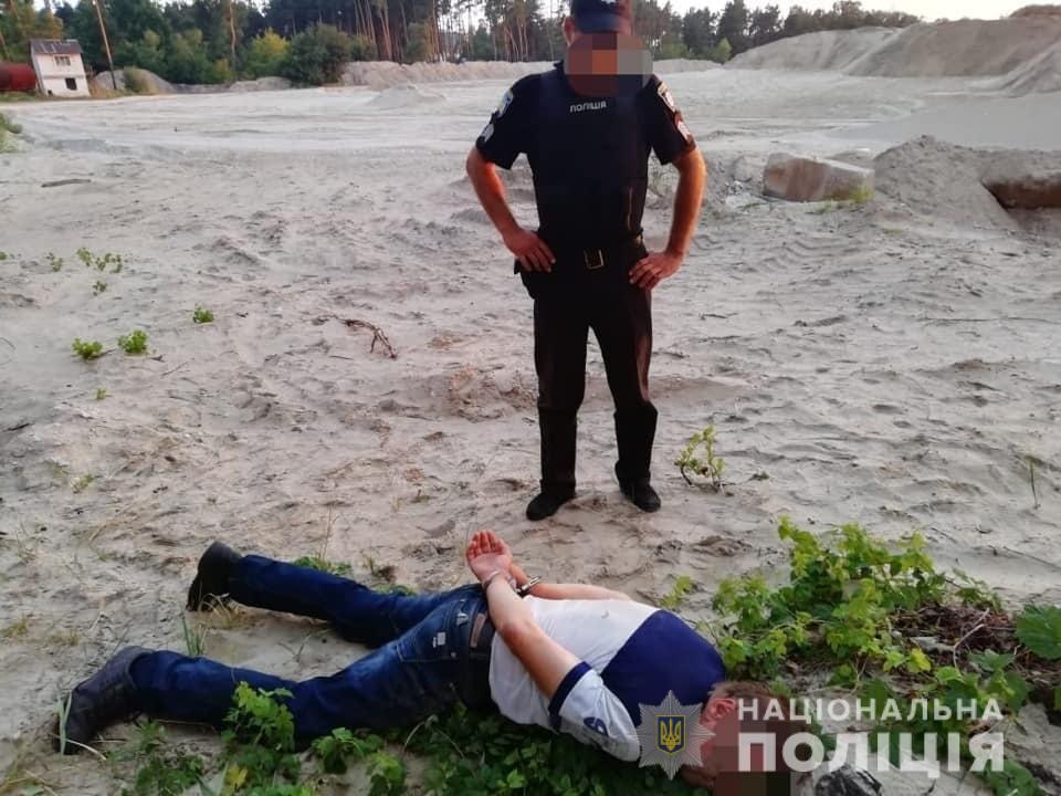 В полиции назвали причину стрельбы под Киевом