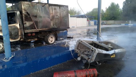 В Запорожье на АЗС произошел взрыв: один пострадавший