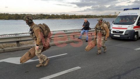 Аваков: задержан мужчина, угрожавший взорвать мост Метро