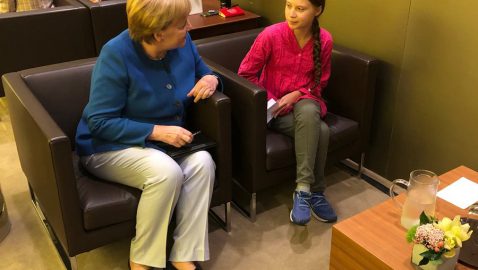 Меркель раскритиковала шведскую школьницу, выступившую в ООН