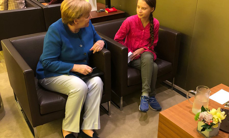 Меркель раскритиковала шведскую школьницу, выступившую в ООН