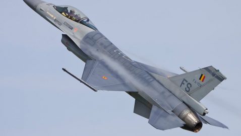Во Франции разбился истребитель ВВС Бельгии
