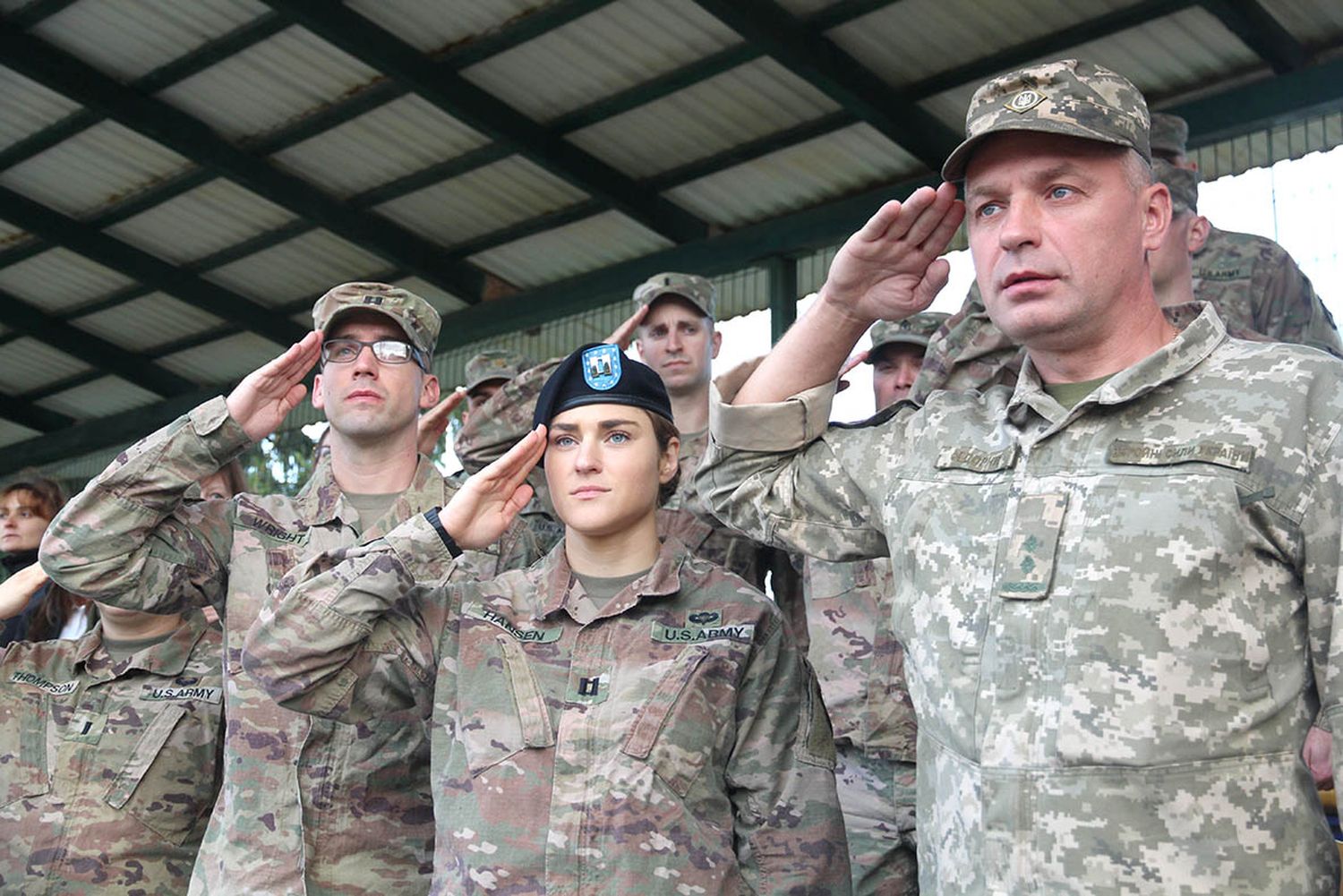 В Украине начались учения Rapid Trident 2019