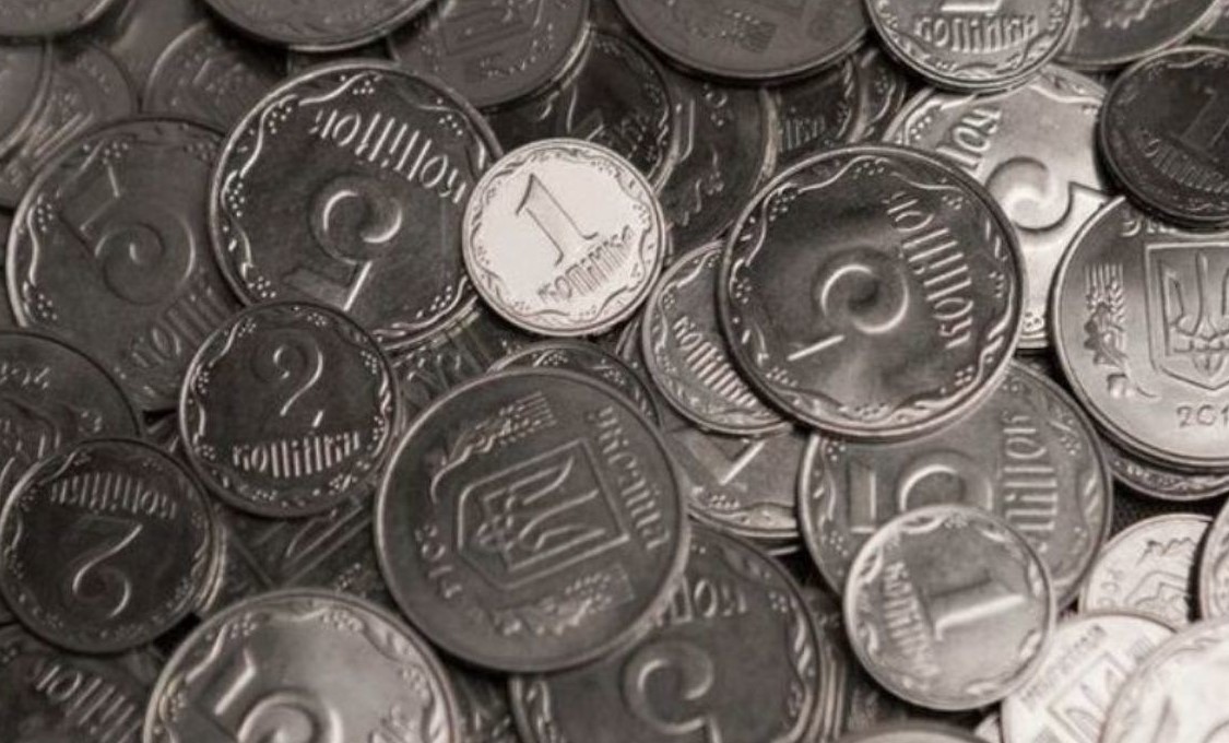 В Украине перестали принимать мелкие монеты