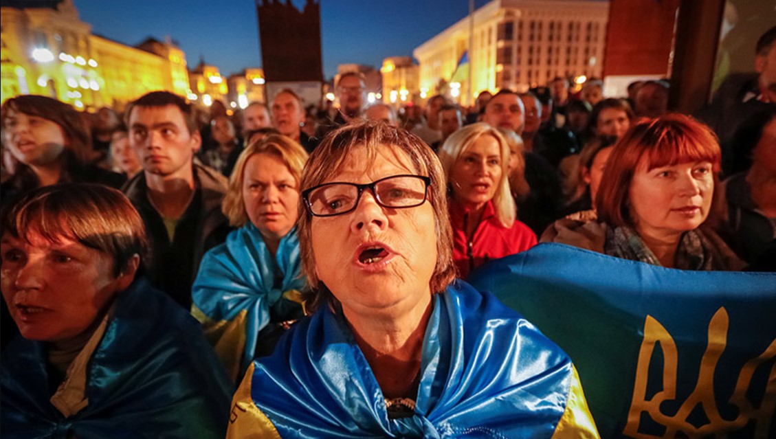 Во Львове протестовали против «формулы Штайнмайера»