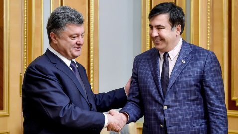 Саакашвили пожаловался в прокуратуру на Порошенко