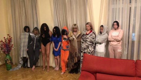 В Киеве задержали пятьдесят проституток