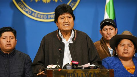 Моралес обвинил США в организации переворота в Боливии