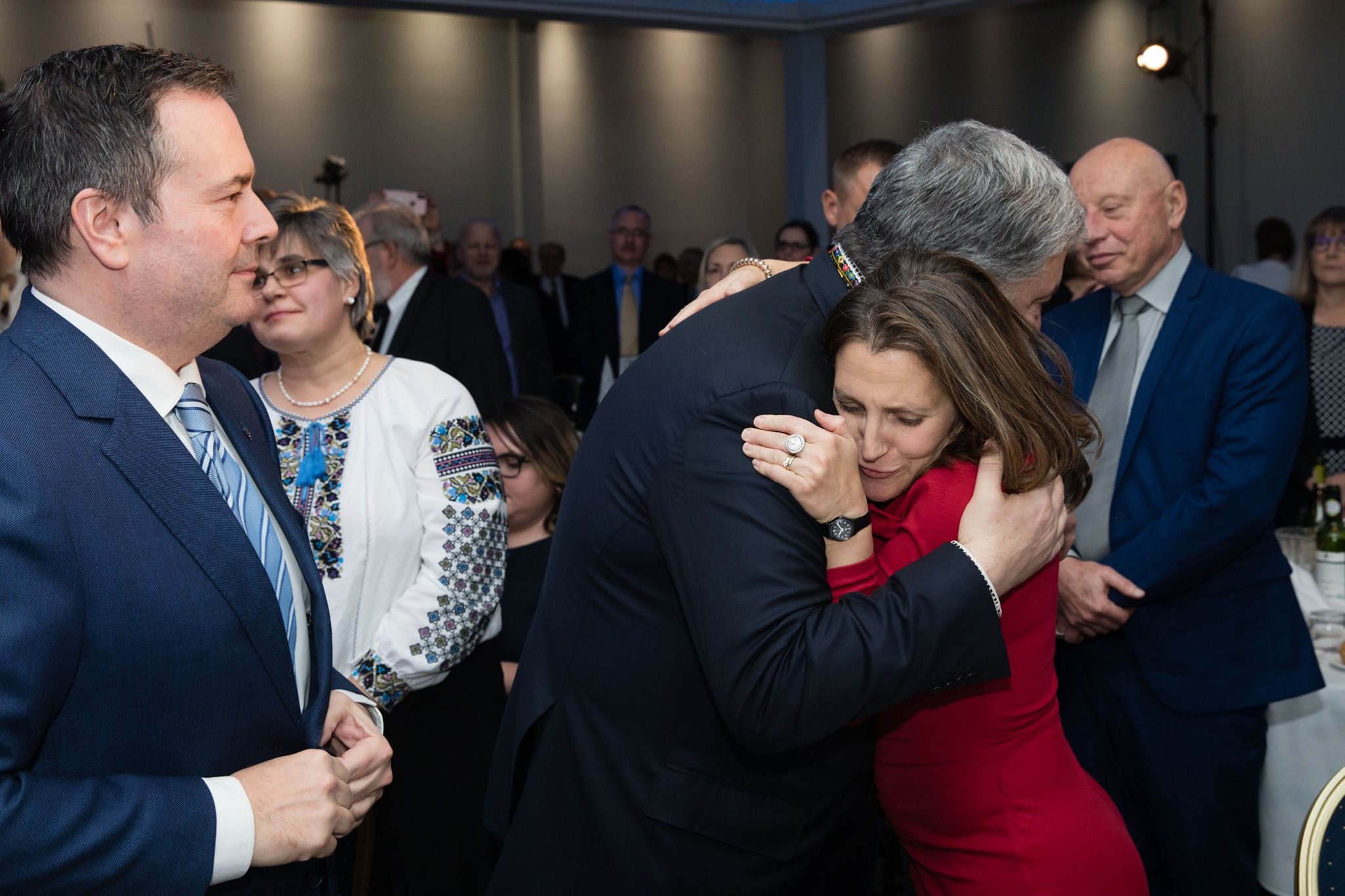 Порошенко встретился с вице-премьером Канады Фриланд