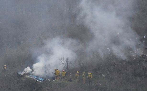 Появились фото и видео с места гибели Коби Брайанта