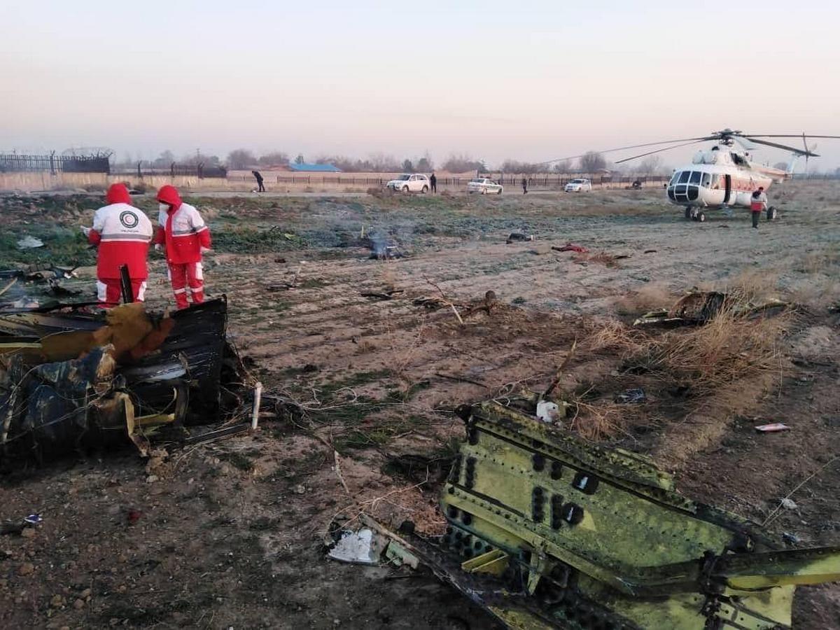 В Иране разбился самолет МАУ со 180 пассажирами
