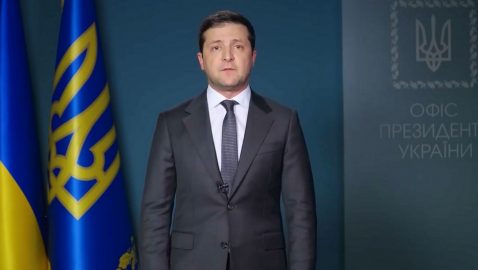 Зеленский обратился к украинцам в связи с катастрофой самолёта МАУ в Иране