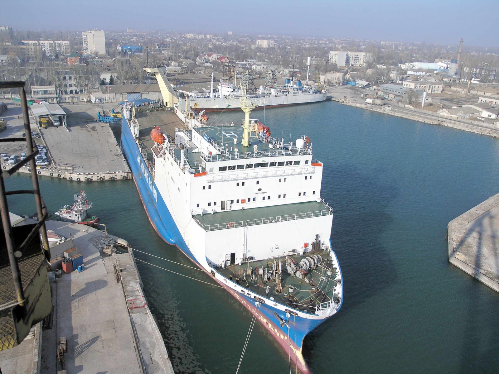 Порт Усть Дунайск Украина