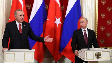 Путин и Эрдоган обсудили обострение в Идлибе