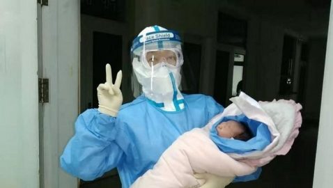 В Китае родила женщина с коронавирусом