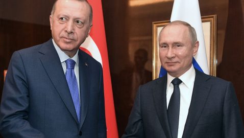 Эрдоган обвинил Путина в «массовых убийствах» в Сирии