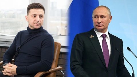 Зеленский провел телефонный разговор с Путиным