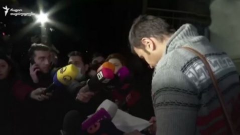 В Грузии иранец с коронавирусом вышел пообщаться к журналистам