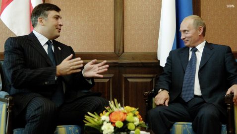 Путин сравнил Саакашвили с мартовским котом