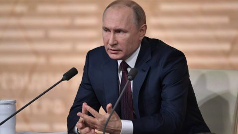 Путин: США хотят держать Украину под контролем на деньги РФ