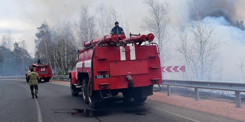 В ГСЧС объяснили, почему до сих пор не потушили пожары на Житомирщине