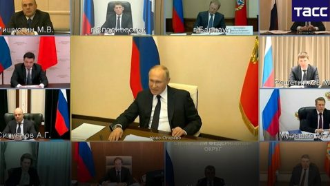 Путин: одолели половцев и печенегов, победим и коронавирус